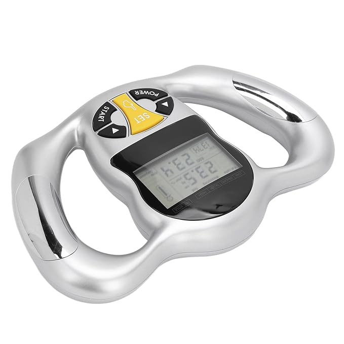Handheld Body Fat Loss Monitor Body Composition Monitor with Scale BMI Meter Fat Analyzer Health Monitor Body Fat Monitor Device Handheld Body Fat Measurement Tool