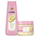 Dove Moisturizing Liquid Body Wash &amp Scrub | Lemon Glaze | 20oz Wash + 15oz Scrub