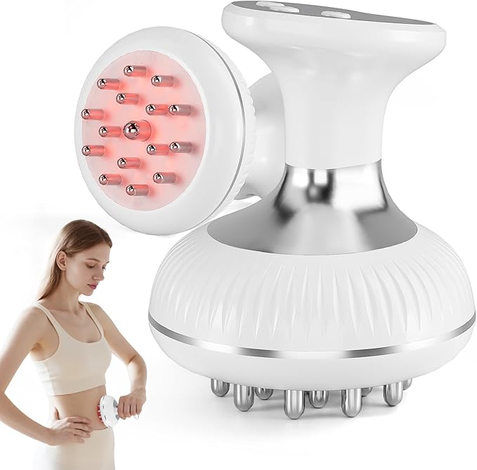 Lymphatic Drainage Massager - Helps Reduce Stretch Marks &amp Cellulitefor Legs Arms BellyBody Sculpting Machine with MicrocurrentHeatVibrationLight Women's Day Gifts for Women