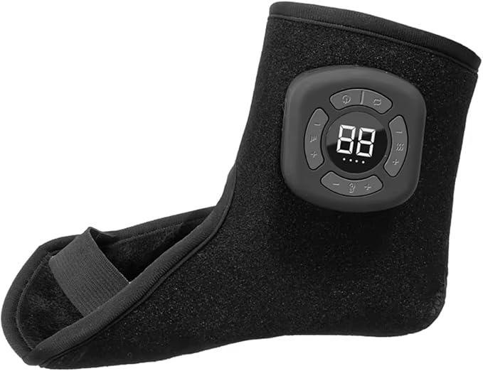 Foot 3 Renew Airbag Massager Modes with Heat Portable Adjustable 360° Vibration Relaxation Type C Charging Ultimate Comfort Triple Method Heated Foots Massager