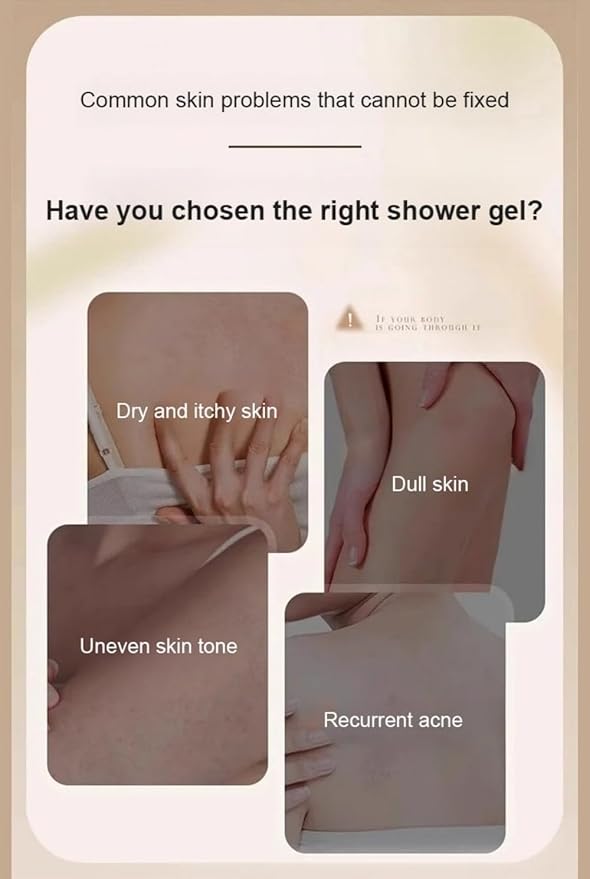 Perfumed Moisturizing Body Wash - SanyeQueen Fragrant Shower Gel Korean Fragrant Moisturizing Body Wash Fragrance Body Wash Scented Body Wash Long-Lasting Fragrance Shower Gel (300ML*2pcs)