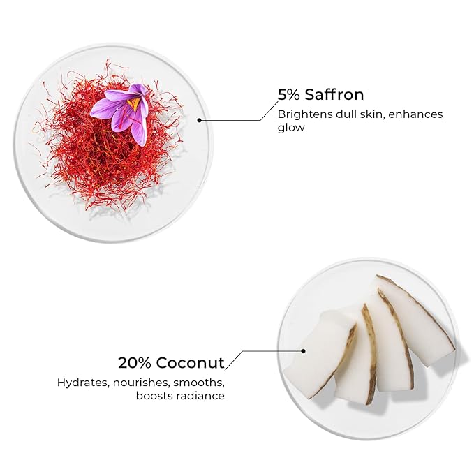 BRILLARE Saffron &amp Coconut Body Wash