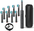 Sonic Electric Toothbrush for Adults and Kids5 Modes &amp 3 Intensities for Sensitive Teeth &amp Braces
