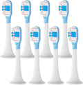 5 PCS Replacement Toothbrush Heads for Xiaomi T300 T500 Sonic Electric Teeth Brush Soft Teethbrush Nozzles(8 BJ Pink)