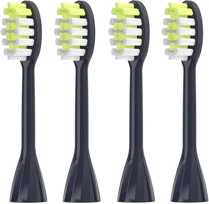 Compatible for 4Pack Replacement Toothbrush Heads Compatible with Ph One Soni Care Electric Head HY1100 HY1200 BH1022(Blue)