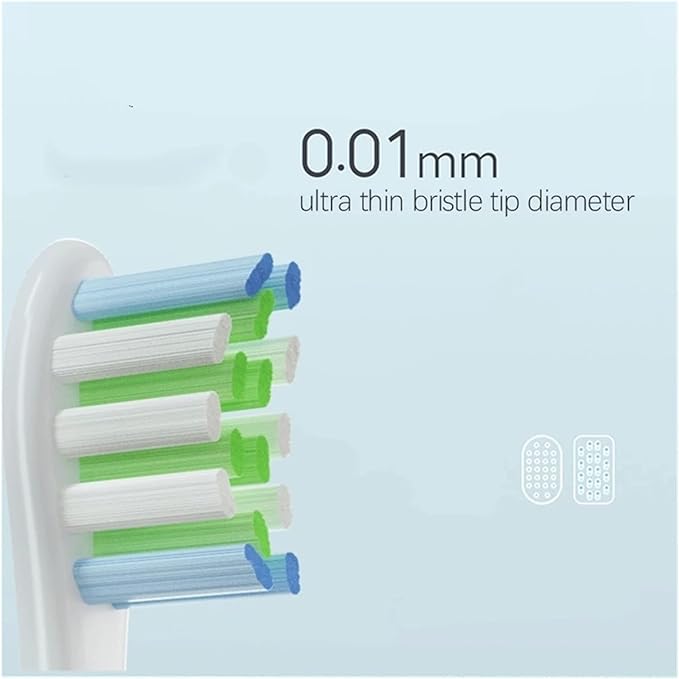 8 Pcs Replacement Brush HeadsCompatible for Oclean X PRO Elite/Flow/F1/One/X/All Series Electric Toothbrush(8 pcs Pink)