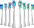 4-16Pcs Replacement Toothbrush Heads Plaque Defence Electric Toothbrush Head Toothbrush Brush Head(4Green 4Blue)