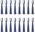Replacement Toothbrush Heads Compatible for Jianpai S12/HYUNDAI XM-806/ACA ALY-HYS01W/TSOP/Royalstar/INPHIC Electric Bristles(16blue)