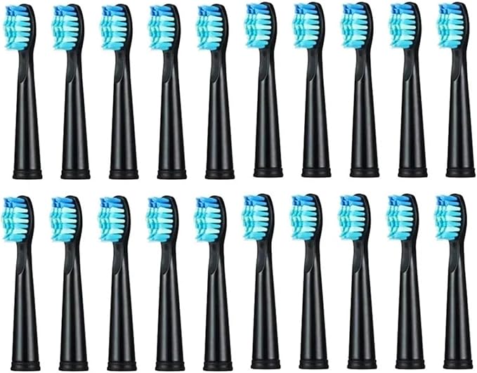 Replacement Brush Heads Compatible for FW/SG 507/508/515/551/917/959/908(5 Black 5 White)