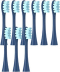 Replacement Brush Heads ForCompatible for Flow/X PRO //Z1/ Air2 Sonic Electric Toothbrush Nozzles Soft Bristle(9 LANOC)