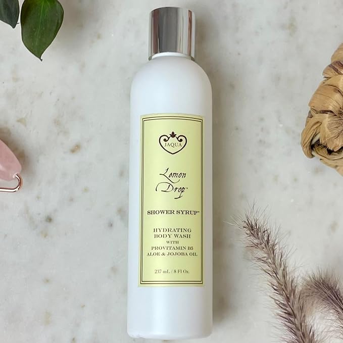 Jaqua Shower Syrup Vegan Hydrating Body Wash with Jojoba and Rosehip Oil - Lemon Drop