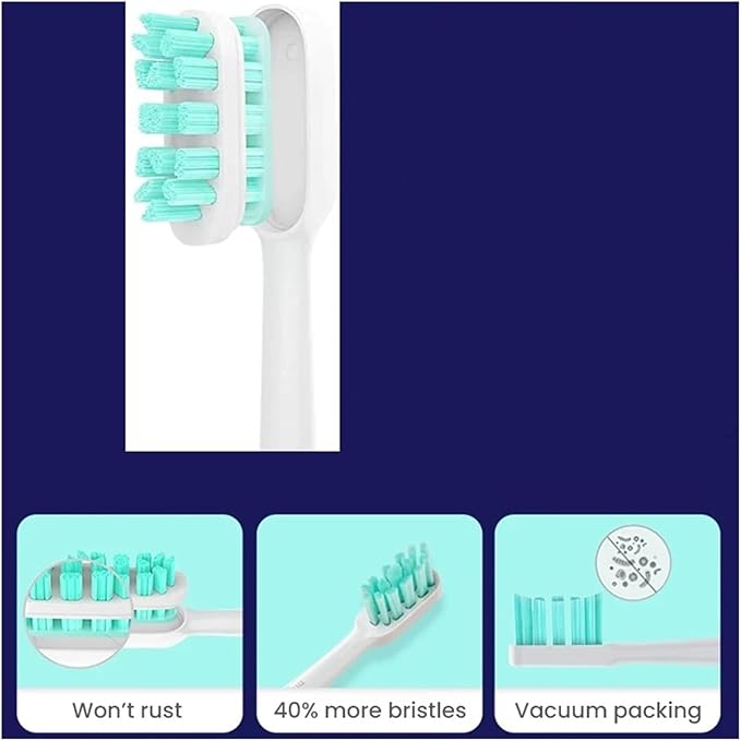 4pcs Replacement Brush HeadsCompatible for Xiaomi Mijia T300 T301 T500 Head(1)