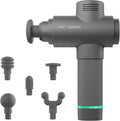 Hyperice Hypervolt 2 Grey - Featuring Quiet Glide Technology - Handheld Percussion Massage Gun | 3 Speeds 5 Interchangeable Heads | Helps Relieve Sore Muscles and Stiffness