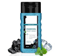 HK Charcoal &amp Menthol Body Wash | With Menthol 5% Niacinamide &amp Activated Charcoal Beads | For Instant Cooling Odor Protection &amp Improves Skin texture | 250ml