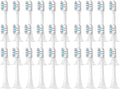4-30Pcs Compatible for XIAOMI MIJIA T302 Replacement Toothbrush Heads Sonic Electric Vacuum Soft Bristle Brush(T302White Blue-30pcs)