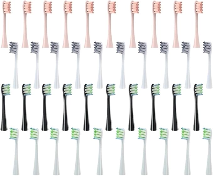 Brush Head Replacement Compatible for Electric Toothbrush X/X PRO/ Z1(40pcs)
