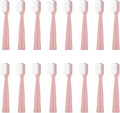 16pcs Replacement Toothbrush HeadsCompatible for S12/HYUNDAI XM-806/ACA ALY-HYS01W/TSOP/Royalstar/INPHIC Electric Bristles(16pink)