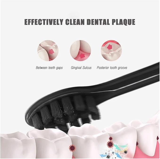Toothbrushes Head Compatible for P7/Y8/G7/SUP/T1/Moon Sonic Electric Tooth(Wine)