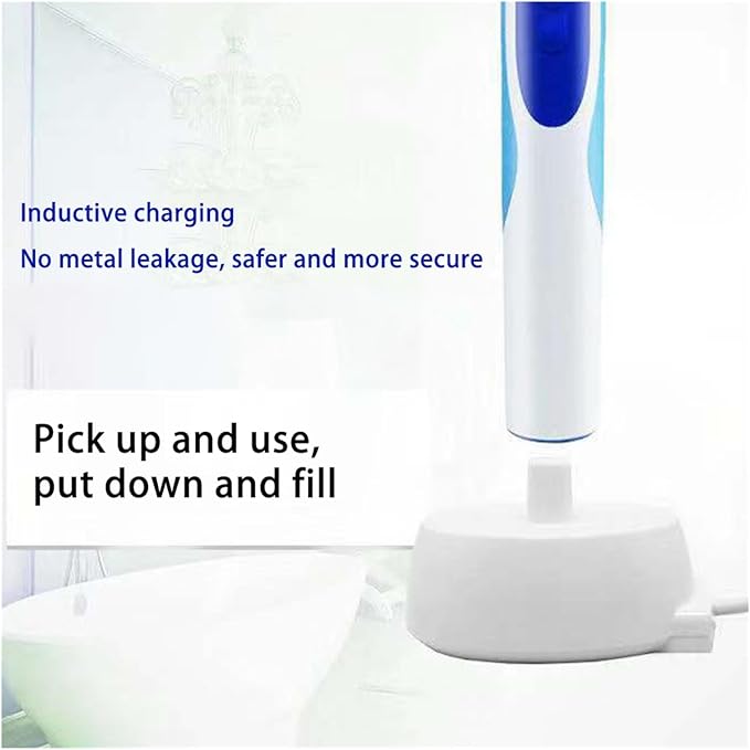 Universal Toothbrush Charger Lightweight Portable Electric Toothbrush Charger Holder SuitableCompatible For Braun