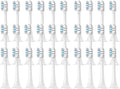 8/12/16PCS Compatible for MIJIA T302 Replacement Toothbrush Heads(T302White Blue-30pcs)