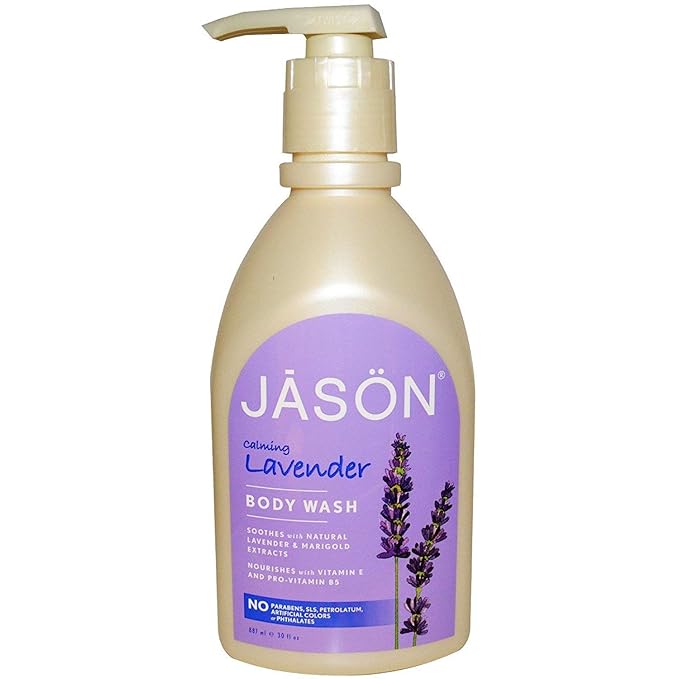 Jason Calming Lavender Body Wash 30 oz Pack of 2
