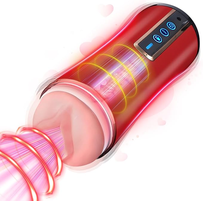 Male Masterburbatar with 10 Viboators Sucking Automatic Male Mastusbafor Hands Free Tight Sleeve Hoodies Pocket Puzzy Silicone Full Body Electric Blowjobob Machine for Man Massager Machine PWO2