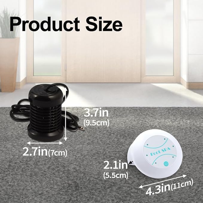 Portable Ionic Foot Bath Detox Machine - Ionic Detox Foot Spa Ion Cleanse for Home Use Home Salon Spa Detox Machine Healthy Detoxification