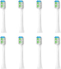 Compatible for Replacement Toothbrush Heads for Sarmocare S100 S200 S600 S700 S800 S900 S710 S820 S910 Electric for Hyundai X100(8pcs White)