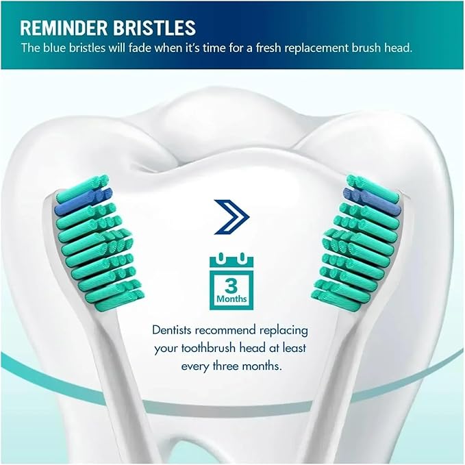 8/12/16pcs Replacement Toothbrush HeadsCompatible for Toothbrushes(16pcs)
