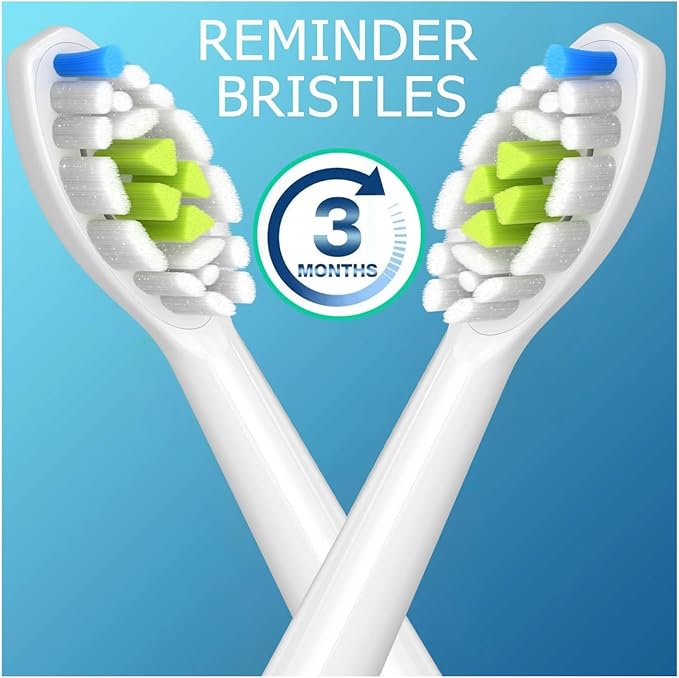 Replacement Toothbrush HeadsCompatible for with Electric and Other Snap-On Handles(12pcs Black)