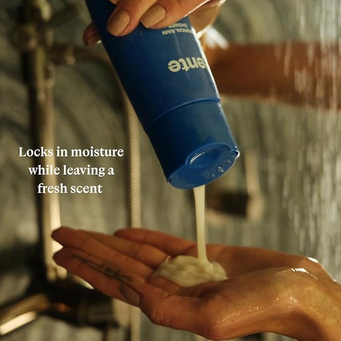 Gente Beauty Tropical Rain Shower Gel – Refreshing Body Wash with Acai &amp Coconut Hydrating Sulfate-Free Cleanser for All Skin Types – 10.5 oz