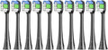 10PCS Electric Toothbrush Heads 2/2S/LBT203532A/LBT203552B Mini Brush Vacuum Replace Nozzles(10PCS Black)