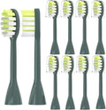 16pcs Replacement Toothbrush HeadsCompatible for One Care Electric Head HY1100 HY1200 BH1022(Green)