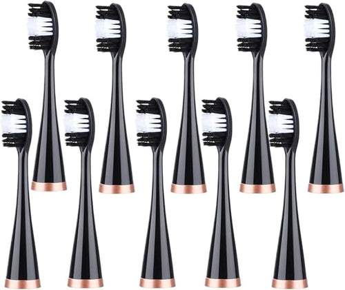 10/8pcs Electric Toothbrush Replacement Heads for LC-H156/M07 Smart Tooth Brush(Army Green)