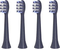 Replacement Toothbrush HeadsCompatible For Stoewer  M4 Sonic Electric Toothbrush Bristles Nozzles(4PCS BLUE)