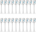 20Pcs Sonic Electric Toothbrush Head T300 T500 T700 Replacement UniversalCompatible for XIAOMI Series(G)
