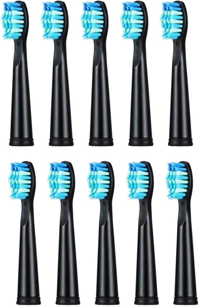 Brush Head Electric Toothbrush Heads ReplaceableCompatible for SG-507B/908/909/917/610/659/719/910/575/551/548(5pcswhite5pcspink)