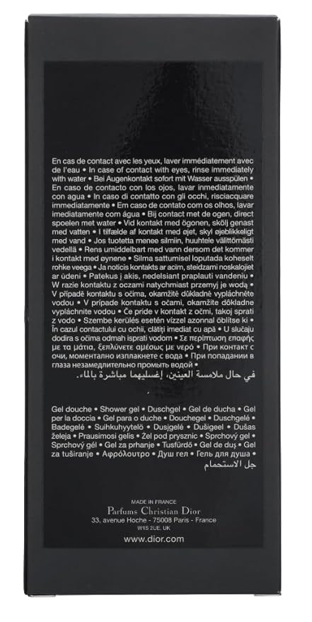 Dior Christian Dior Fahrenheit Men's Shower Gel 6.8 Ounce