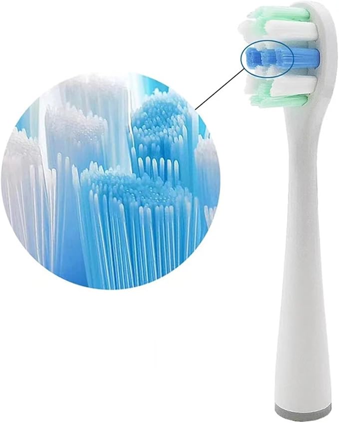 10/20PCS Toothbrushes HeadCompatible for Usmile Y1S/Y4/U1/U2/U3/P1/P4 Soft Sonic Electric Toothbrush Clean(Multi)