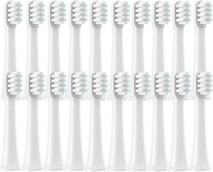20/50/100PCS PCSCompatible for XIAOMI MIJIA T100 Brush Heads Replacement Soft Electric Toothbrush Nozzles(50Pink)