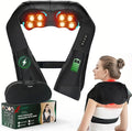 Joyset Cordless Neck Massager Shiatsu Neck and Back Massager with Heating Free Easy to Wash Cloth Cover for Shoulder Massage