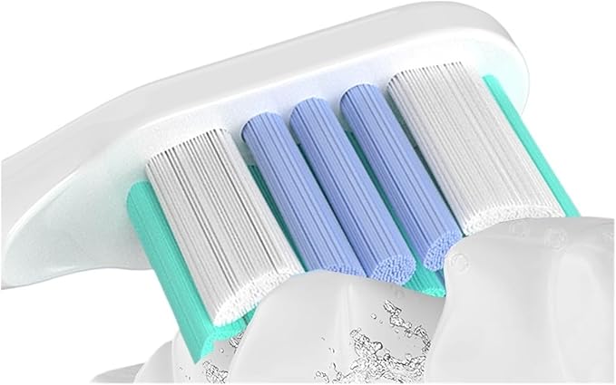 2/4/8/12 Pcs Compatible for Oclean Electric Toothbrush Replacement Brush Heads(White-2 Pcs)