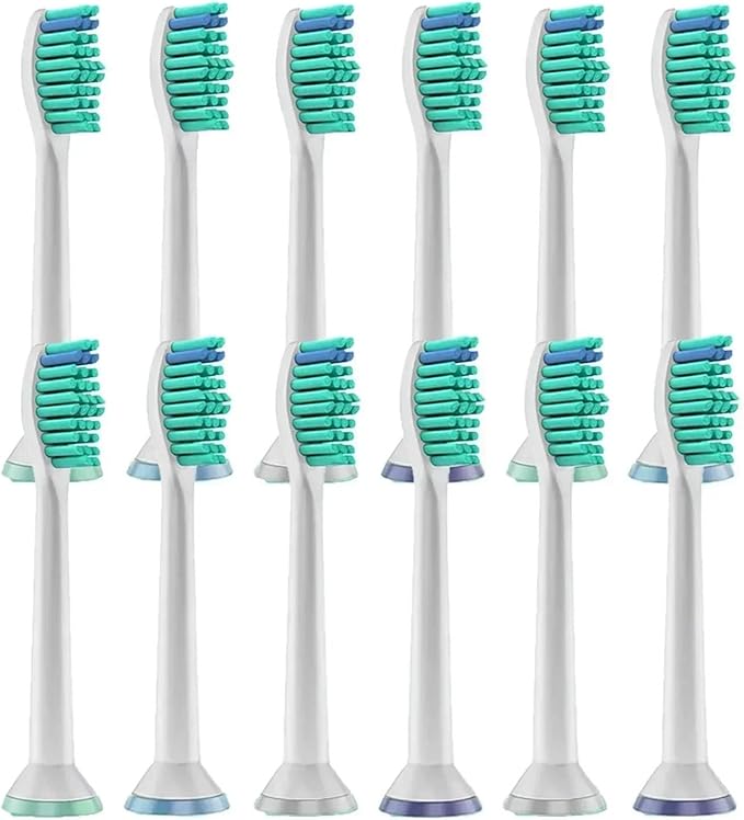 4/8/12/16pcs Replacement Toothbrush Heads Compatible with Philips Sonicare Toothbrushes(12pcs)