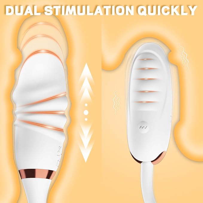 Handheld Viboators Toys Electric High Frequency Relaxes Muscles Double Head Portable Back Massager Clitioral for Full Body Relaxation Vibrating Massager Tools for Date Night PWO05