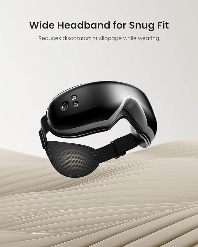 RENPHO Eyeris 1 Eye Massager with Heat FSA Eligible HSA Christmas Birthday Gifts for Women Men Mom Dad Her Him Eye Mask for Migraine Smart Sleep Mask for Dry Eyes Relax Reduce Strain