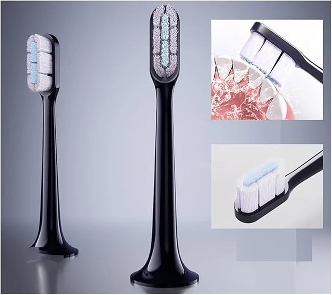 Compatible for Xiaomi Mijia Toothbrush Head T700 Electric Waterproof Soft Health Replacement Bristles 2/4/6Pcs(2pcs)