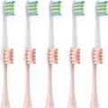 10 Pcs Replacement Brush Heads Compatible for X/X PRO/ Z1/ F1/ One/Air 2 /SE Toothbrush Soft Bristle Nozzles Refill(5White5Pink)