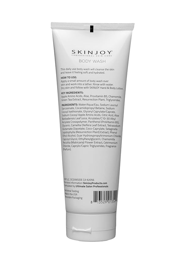 Body Wash Moisturizing Skin Care Moisturizing Body Wash For Dry Skin Natural Body Wash Paraben Free Phthalate Free Dye Free - 8.5 Fl Oz