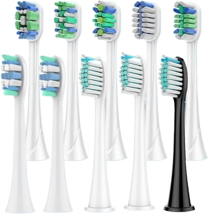 8Models Optional Brush HeadsCompatible with Philips Sonicare Electric Head 1100 2100 4100 4300 5100 5300 6100 6500 Etc(4PCS BL553)
