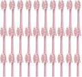 20/50/100 Pieces Toothbrush Heads Compatible for Apiyoo P7/Y8/SVP/Moon Electric Heads Vacuum Bristle Nozzle(50Pink)